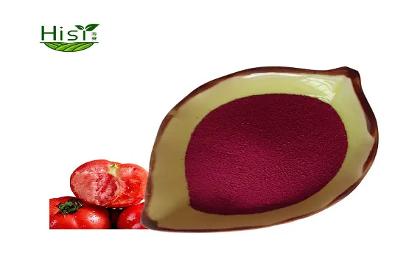 Which industries commonly use natural tomato lycopene?